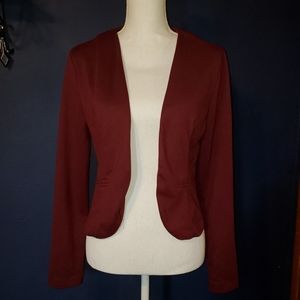 Burgandy blazer